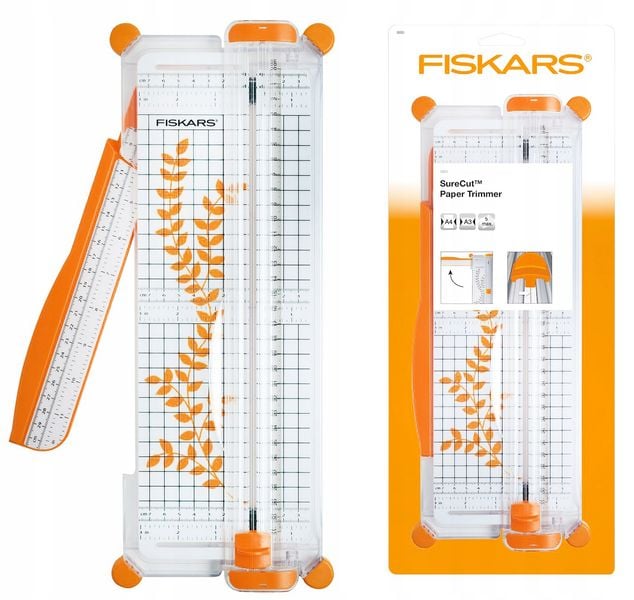 FISKARS TRYMER GILOTYNA OBCINARKA PAPIERU A4 9893 zdjęcie 2