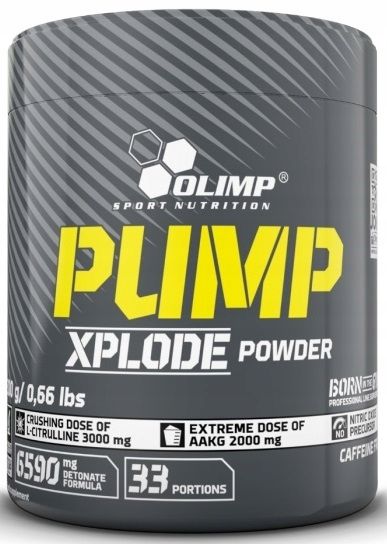 OLIMP PUMP XPLODE 300g PRZEDTRENINGÓWKA POMPA zdjęcie 1