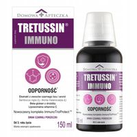 Tretussin Immuno Syrop z Czarnego Bzu Na Odporność Dla Dorosłych i Dzieci