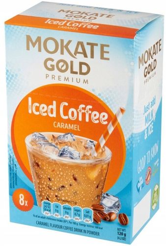 Napój Kawowy Kawa Mrożona Premium Iced Coffe Karmelowa 8 szt. Mokate x10 na Arena.pl