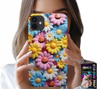 ETUI DO IPHONE 12 - KOLOROWE KWIATKI, STOKROTKI FUTERAŁ CASE