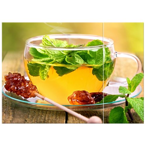 Obraz Płótno 70X50 Herbatka Miętowa na Arena.pl