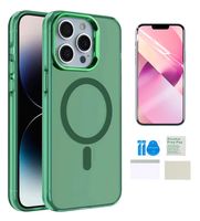 Etui do IPHONE 14 magsafe wzmacniane obudowa matowy kolory + folia ochronna