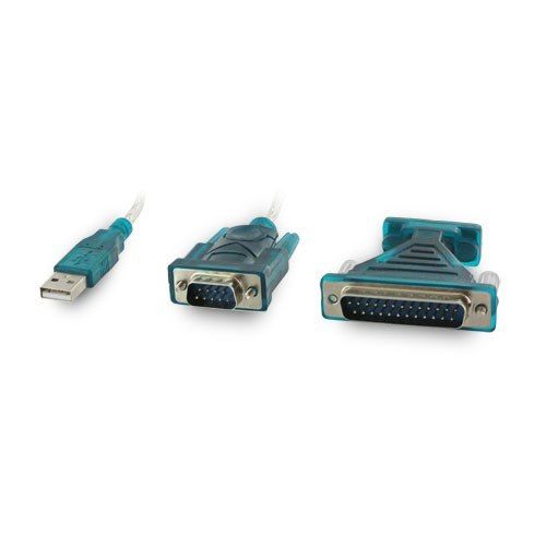 Adapter USB 2.0 do RS 232 DB9M DB25M - OEM na Arena.pl