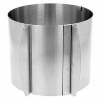 RANT do tortu 15 CM OKRĄGŁY REGULOWANY 16-30 cm obręcz do tortów tortownica