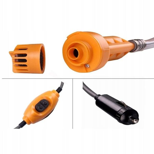 PRYSZNIC TURYSTYCZNY KEMPINGOWY POD NAMIOT 12V 60W PRZENOŚNY NATRYSK POLOWY zdjęcie 15