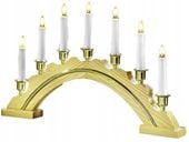 SCHULTE KUNSTGEWERBE DREWNIANY ŚWIECZNIK ŁUK