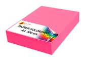 papier kolorowy a4 80g różowy fluo neon 500 arkusz
