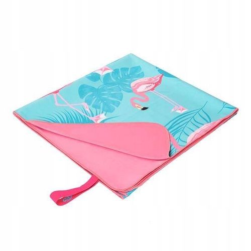 FLAMING RĘCZNIK Z MIKROFIBRY 160X80 cm NILS CAMP na plażę piknik urlop na Arena.pl