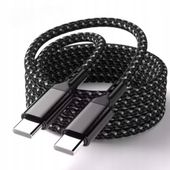 Kabel Szybkie Ładowanie USB TYP C - USB TYP C TSG-533 2m Przewód