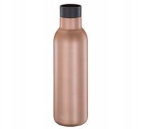 Butelka termiczna 0,65 L CILIO śred. 8 x 24,5 cm różowe złoto