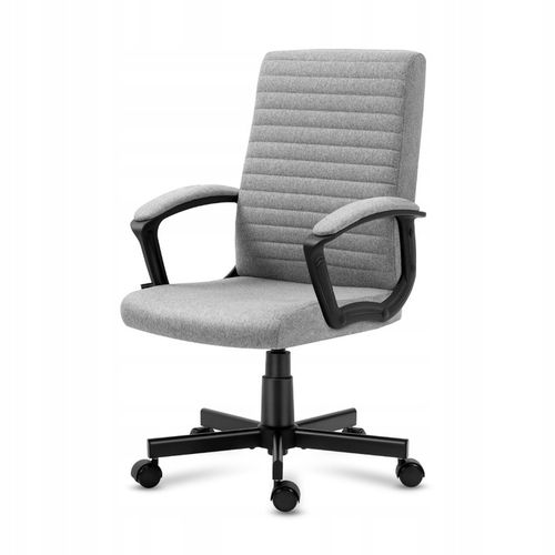 Fotel biurowy ergonomiczny MARK ADLER szary obrotowy regulowany do na Arena.pl