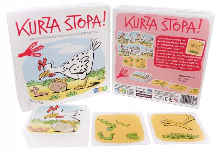 Gra karciana MDR Kurza stopa! MDR227261 zdjęcie 5