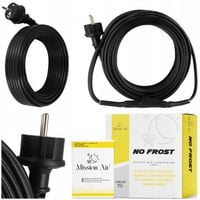 KABEL GRZEWCZY PRZEWÓD GRZEJNY Z TERMOSTATEM do rur rynny dachu 16W/m | 3M