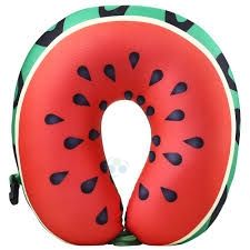 Poduszka podróżna memory pillow arbuz #E1 na Arena.pl