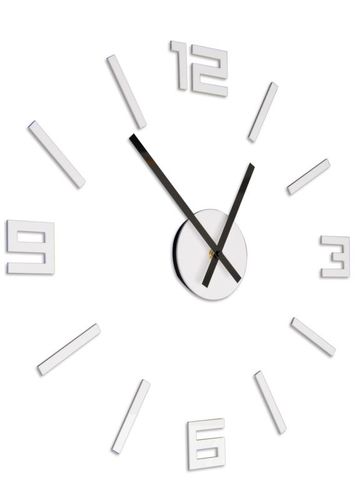 Zegar Arabic biały 50 cm na Arena.pl