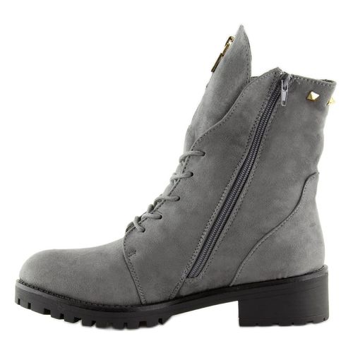 Botki workery szare HX-015 Grey r.41 na Arena.pl