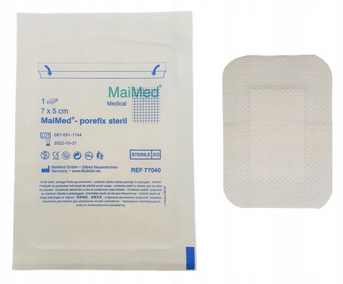 OPATRUNEK NA RANY JAŁOWY 7X5 PLASTRY 50SZT POREFIX na Arena.pl