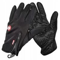 RĘKAWICZKI ROWEROWE DOTYKOWE SPORTOWE WODOODPORNE