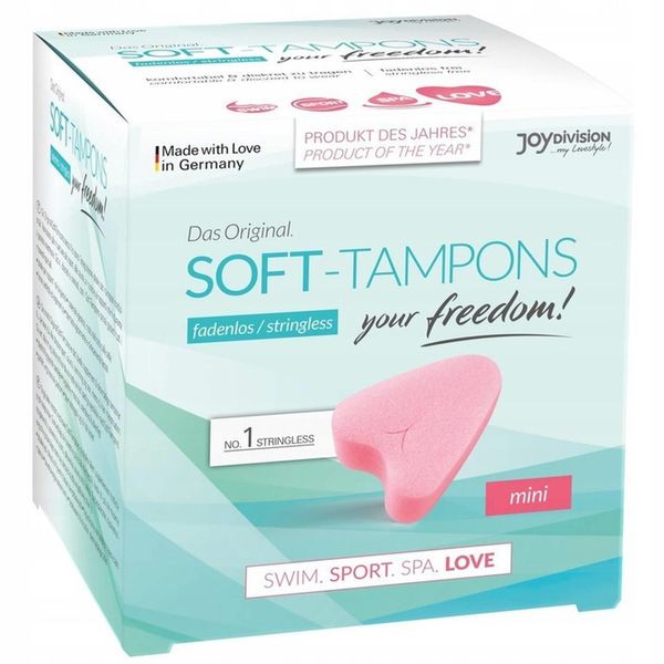 Tampony-Soft-Tampons Mini, Box Of 3 zdjęcie 1