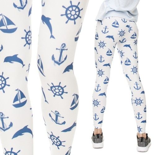 LEGGINSY MARINE WHITE na Arena.pl