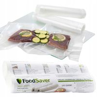 Folia do Zgrzewarki Próżniowej Pakowarki 2 Rolki 28 cm x 5,5m FOODSAVER