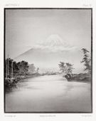 Plakat 40x50cm Góra Fuji, G.A. Audsley Vintage do Salonu