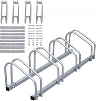 STOJAK parking rowerowy uchwyt przechowywanie na 4 stanowiska (E105)