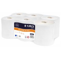 ręcznik ellis professional r120/2 biały 6 rolek