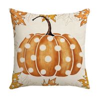 poszewka na poduszkę 45x45cm piękny druk jesień boho pod189