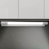 LAMPA kinkiet BYRON 1445 Rabalux ścienna OPRAWA metalowa LED 8W 4000K tuba srebrna