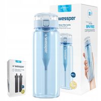 Butelka filtrująca Wessper Activemax Clarti TRITAN 680ml z 3 filtrami wody
