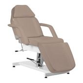 Fotel kosmetyczny hydrauliczny Sillon v2 210 szarobrązowy