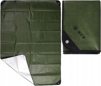 Koc termiczny podłoga namiotu MFH Tarp Ratunkowy Emergency 210x150cm Olive