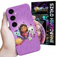 ETUI CASE DO SAMSUNG M55 5G - GABBY KOCI DOMEK GABI BAJKI + SZKŁO