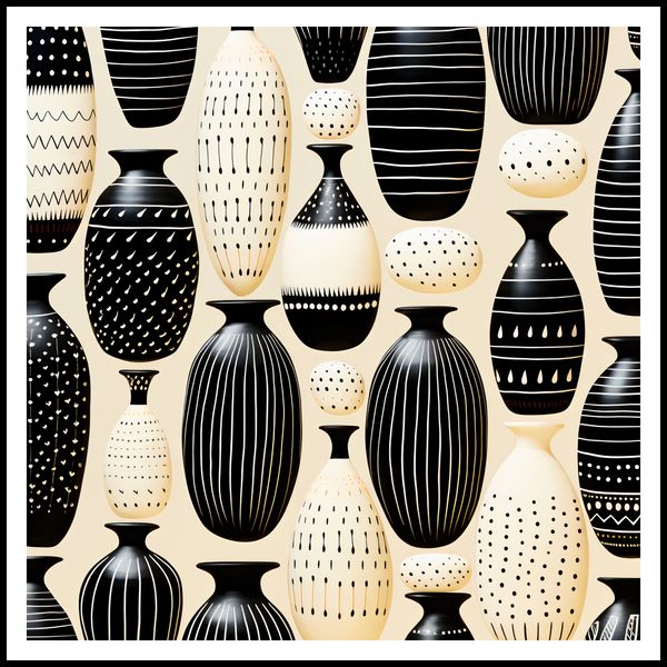 Plakat 90x90cm Monochromatyczna Harmonia zdjęcie 3
