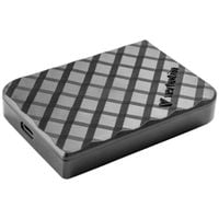 dysk zewnętrzny verbatim mini diamond ssd 1tb usb-c 3.2 gen czarny