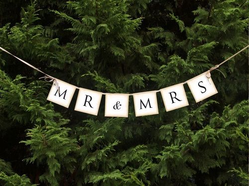 "Baner MR & MRS, 77cm"_PDE na Arena.pl