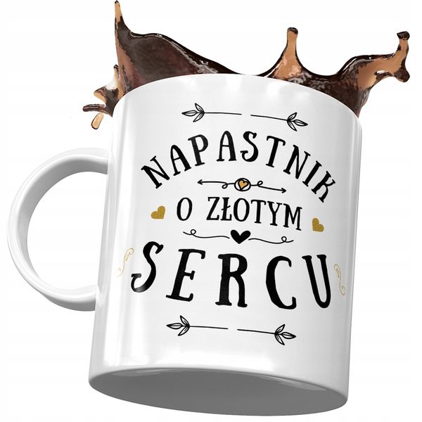 Dla Napastnika Kubek Na Urodziny Na Prezent Z Nadrukiem Ze Zdjęciem zdjęcie 1