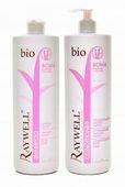 RAYWELL BIO BOMA Szampon Odżywka Zestaw Wygładzający 2 x 1000ml