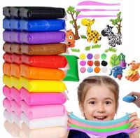 108 WORKÓW ZESTAW CIASTOLINA PIANKOLINA GLINA POLIMEROWA +27 SZPATUŁEK