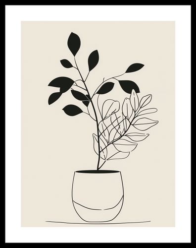 Plakat 30x40cm Prostota Doniczki na Arena.pl