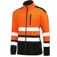 Polar roboczy MĘSKI odblaskowy bluza polarowa OSTRZEGAWCZY ochronny bhp.2XL