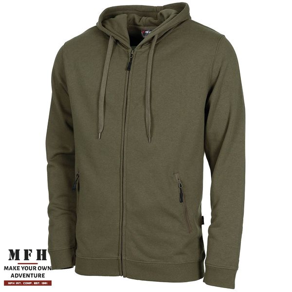 Bluza  Trainingsjacke Jogger oliwkowa M zdjęcie 3