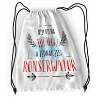 Plecak Dla Konserwatora Sportowy Szkolny Worek Z Nadrukiem Ze Zdjęciem