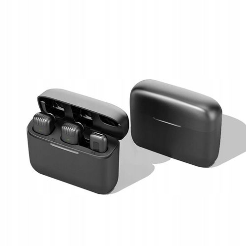 2x mikrofon krawatowy bezprzewodowy USB-C + etui youtube, tik tok na Arena.pl