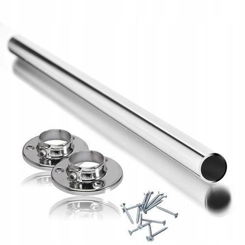 DRĄŻEK UBRANIOWY SZAFY RURKA RURA NA WIESZAKI 60cm na Arena.pl