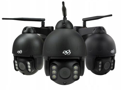 ZESTAW KAMER WIFI OBROTOWE 8Mp 4K MONITORING 4 KAMERY BEZPRZEWODOWE DVS 2TB na Arena.pl