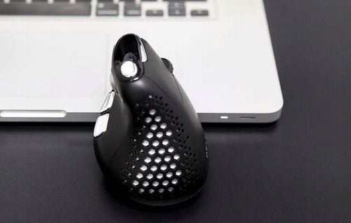 Bezprzewodowa Myszka Pionowa Delux M618xsd Bluetooth 2.4g Rgb Czarna na Arena.pl