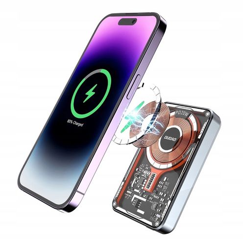 DUDAO POWERBANK BEZPRZEWODOWY 10000mAh 15W MAGSAFE DUŻY POJEMNY POWER BANK na Arena.pl